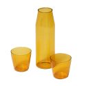 NINE Milk Carafe & 2 Glasses Set, Yellow