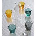 NINE Carafe & 2 Glasses Set, Clear