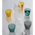 NINE Milk Carafe & 2 Glasses Set, Clear