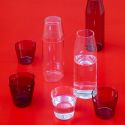NINE Carafe & 2 Glasses Set, Clear