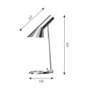 Louis Poulsen AJ Mini Table Lamp - Stainless Steel