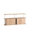 MOEBE Shelving System S.85.2.D