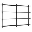MOEBE Wall Mounted Shelving System WS.115.2.B