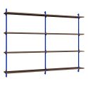 MOEBE Wall Mounted Shelving System WS.115.2.B