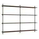 MOEBE Wall Mounted Shelving System WS.115.2.B