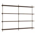 MOEBE Wall Mounted Shelving System WS.115.2.B