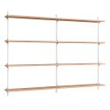 MOEBE Wall Mounted Shelving System WS.115.2.B