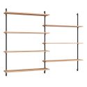MOEBE Wall Mounted Shelving System WS.115.2