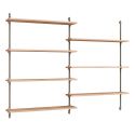 MOEBE Wall Mounted Shelving System WS.115.2
