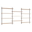 MOEBE Wall Mounted Shelving System WS.115.3