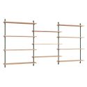 MOEBE Wall Mounted Shelving System WS.115.3