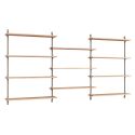 MOEBE Wall Mounted Shelving System WS.115.3