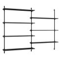 MOEBE Wall Mounted Shelving System WS.115.2