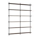 MOEBE Wall Mounted Shelving System WS.200.2.B