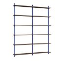 MOEBE Wall Mounted Shelving System WS.200.2.B