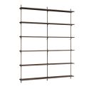 MOEBE Wall Mounted Shelving System WS.200.2.B