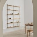 MOEBE Wall Mounted Shelving System WS.200.2.B