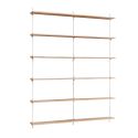 MOEBE Wall Mounted Shelving System WS.200.2.B