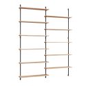 MOEBE Wall Mounted Shelving System WS.200.2