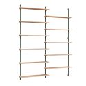 MOEBE Wall Mounted Shelving System WS.200.2