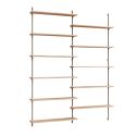 MOEBE Wall Mounted Shelving System WS.200.2