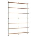 MOEBE Wall Mounted Shelving System WS.230.2.B
