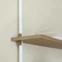 MOEBE Wall Mounted Shelving System WS.230.2.B