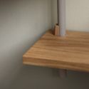 MOEBE Wall Mounted Shelving System WS.230.2.B