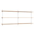 MOEBE Wall Mounted Shelving System WS.65.2.B