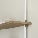 MOEBE Wall Mounted Shelving System WS.65.2.B