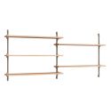 MOEBE Wall Mounted Shelving System WS.65.2