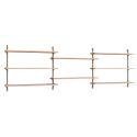 MOEBE Wall Mounted Shelving System WS.65.3