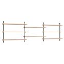 MOEBE Wall Mounted Shelving System WS.65.3