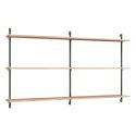 MOEBE Wall Mounted Shelving System WS.85.2.B