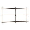 MOEBE Wall Mounted Shelving System WS.85.2.B