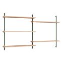 MOEBE Wall Mounted Shelving System WS.85.2