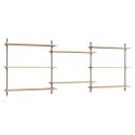 MOEBE Wall Mounted Shelving System WS.85.3