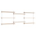 MOEBE Wall Mounted Shelving System WS.85.3
