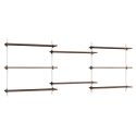 MOEBE Wall Mounted Shelving System WS.85.3