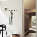 Muuto Attach Coat Hook Aluminium & Oak