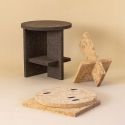 NINE Tee Side Table - Cork