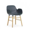 Normann Copenhagen Form Armchair - Wooden Base