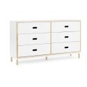 Normann Copenhagen Kabino 6 Drawer Dresser - White