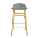 Normann Copenhagen Form Barstool - Grey, Oak