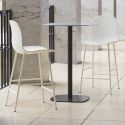 Normann Copenhagen Form Bar Chair - Steel Base