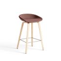 HAY About A Stool AAS33 - Wood Base, Upholstered
