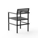 NINE 19 Outdoors Dining Armchair - Black