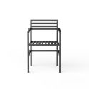 NINE 19 Outdoors Dining Armchair - Black