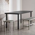 NINE 19 Outdoors Dining Table - Black