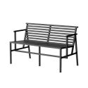 NINE 19 Outdoors Dining Bench - Black